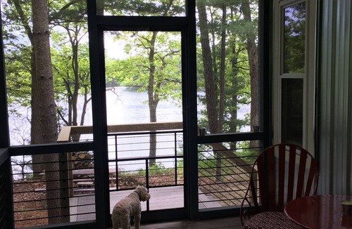 New Auburn Cabin | Rustic-Modern 1BR Lakeside Cottage for up to 5.