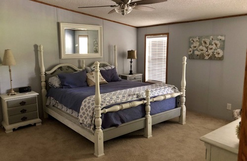 Old Town House | Rustic Retreat: Ranch Home with 40 Private Acres and Covered Patios