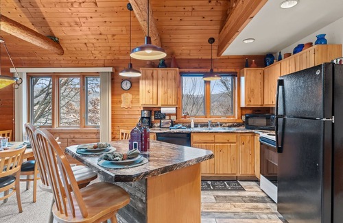 Merrimac House | Rustic Ridge Cabin 102 - Private Woodland Retreat near Devil's Lake State Park