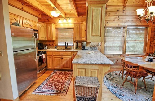 West Jefferson Cabin | Rustic River Escape in West Jefferson, NC - 4BR Cabin for up to 8 guests.