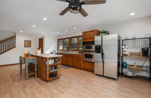 Brookville House | Rustic River Retreat- located right on the Whitewater River!