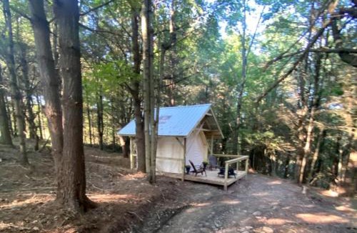 Otego House | Rustic Safari Tent on a Wonderful Farm Surrounded by Nature for an Amazing Glamping Experience in Otego, New York