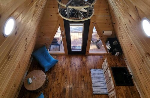 Scio House | Rustic Tree A-Frame with Original Design by Tappan Lake in Ohio