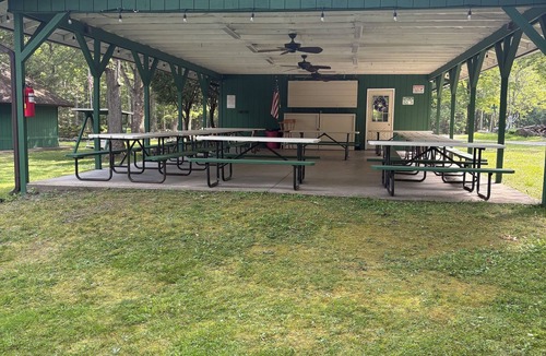 White Mills RV Rental | RV-accessible cozy private campground with pool access near Lake Wallenpaupack