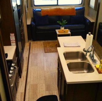 Cave Junction House | RV42 with Large Deck on a Creek