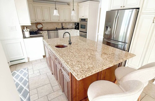 Massapequa House | Ryder Cup Accommodation < 10 miles from Bethpage Black, heated salt water pool