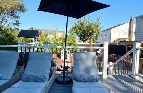 North Massapequa House | RYDER CUP home with heated pool down the road from all the action