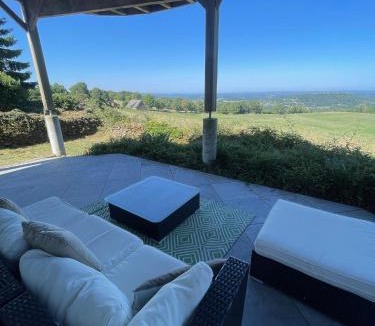 Chalvignac House | S'évader vers l'horizon 6pers, calme, wifi