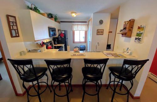 Carroll Apartment | S4 Ski Slope Views Bretton Woods condo with easy access to Mt Washington Skiing White Mountains