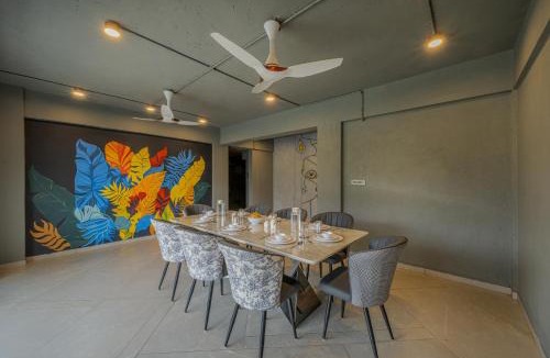 Kadadhe Villa | SaffronStays Prisma Riverfront - 8BR pool villa with game zone, garden & lake views ideal for large families near Pawna Dam
