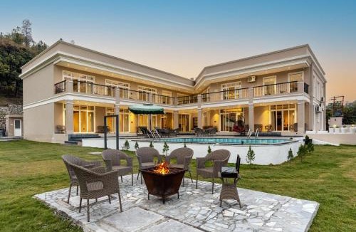 Bullawala Villa | SaffronStays Sukh Saklana Haveli Suites - 2BR luxury villa with private pool, lush valley views & North Indian cuisine near Dehradun Airport