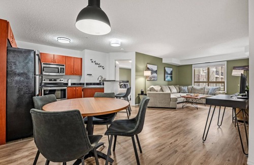 Invermere Condo | Sage Cove | Outdoor Pool & Hot Tub | Walkout Patio
