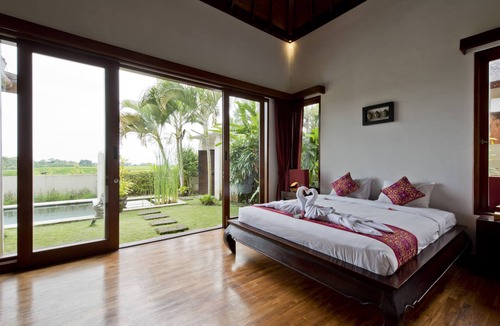 Tegal Mengkeb Villa | Sahaja 4 Private Pool Villa with Rice Field View