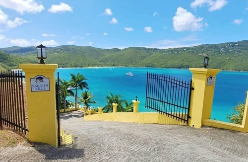 Peterborg Villa | Sailfish Villa Beachfront Magens Bay, St Thomas!