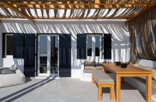 Psarou Villa | Saint L Heated Pool Sunset Villa- Three Bedrooms