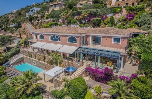 Antheor House | SAINT-RAPHAËL ANTHÉOR – EXCEPTIONAL VILLA WITH SWIMMING POOL AND PANORAMIC SEA VIEW