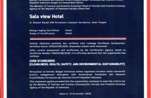 Laweyan Hotel | Sala View Hotel