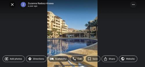 Sweimeh Apartment | Samarah Resort Apartment D32 at DeadSea, Sea & Pool view- Families & couples only