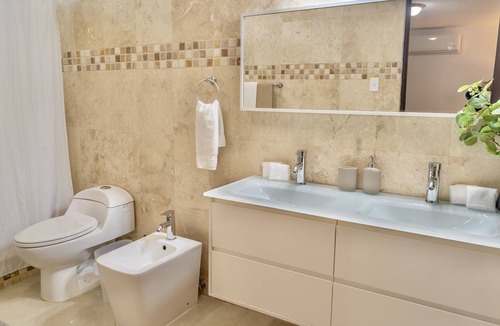 Rincon House | Samayian is a Modern Haus Outdoor Terrace with a Pool, Cayey.