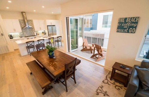 Imperial Beach House | San Diego Beachfront House 60s to sand, surf, pier