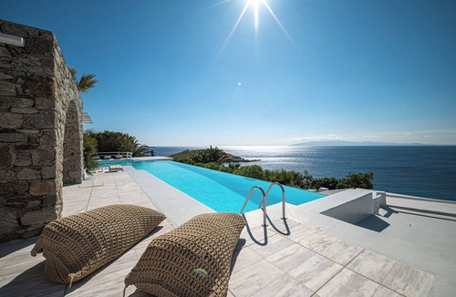 Agios Ioannis Villa | Sanarte villa 1, 6br w/private pool and sea view!