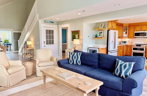 Caswell Beach House | Sand Dollar: Experience renovated 4BR/3BA, Pool, Water Views, Caswell Beach, NC.