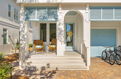 Inlet Beach House | Sand On Tap | Private Beach Access, Gulf Views, Pool & Complimentary Bikes