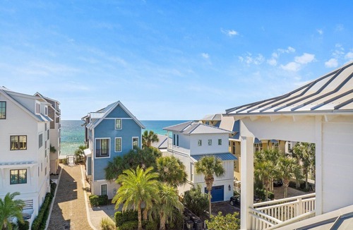 Inlet Beach House | Sand On Tap | Private Beach Access, Gulf Views, Pool & Complimentary Bikes