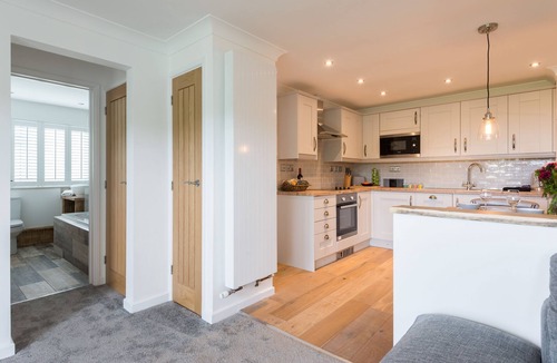 Mawgan Porth Apartment | Sandcastles offers a delightful two-bedroom self-catering apartment
