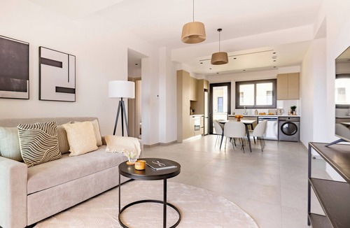 Agios Athanasios Apartment | Sanders Eduardovich - Great 2-Bdr with Balcony