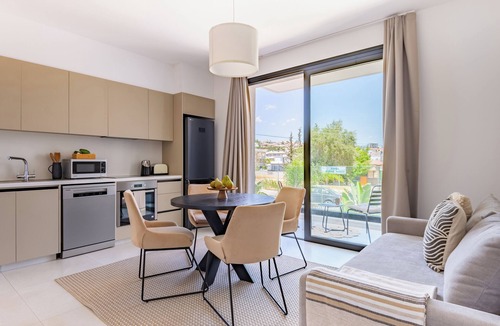 Agios Athanasios Apartment | Sanders Only - Ideally Planned Studio with Balcony