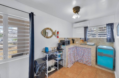 Puntas Apartment | Sandy Beach Studio Private Terrace & Parking Walk to Surf