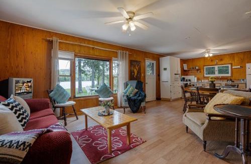 Lake St. Peter Apartment | Sandy Shores Cabin on Lake St Peter with Fire Pit and BBQ