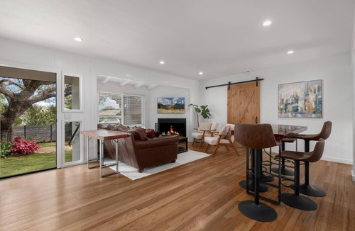 East Mesa House | Santa Barbara Beach Properties - 2 Adjoining Corner Lots, SPAs, Enclosed Yards