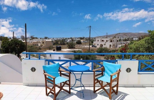 Perissa Condo | Santorini Seaside Retreat, Summer Twin Escape