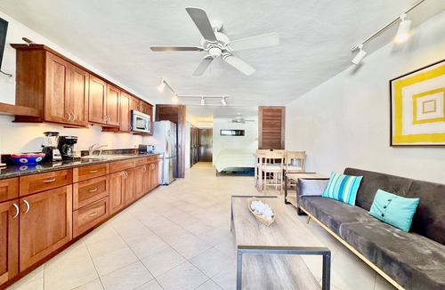Red Hook Condo | Sapphire Beachfront, Step Right to the Beach, WIFI, Great Views Generator