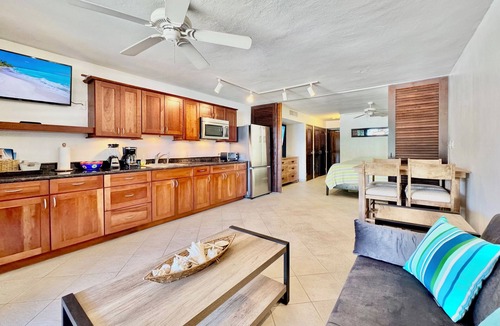 Red Hook Condo | Sapphire Beachfront, Step Right to the Beach, WIFI, Great Views Generator