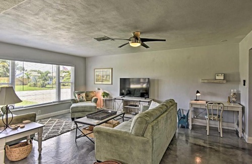 Sea Park Homes House | Satellite Beach Home with Fenced Yard - Walk to Beach