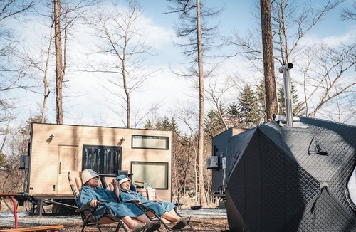 Yamanakako RV Rental | Sauna included Sauna plan at the foot of Mt Fuj/Minamitsuru District Yamanashi