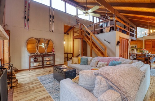 Basye Cabin | Sauna☆Pool Table☆Bar☆2 Fireplaces☆ 4 Bedroom+Loft Cabin☆ On Bryce Resort