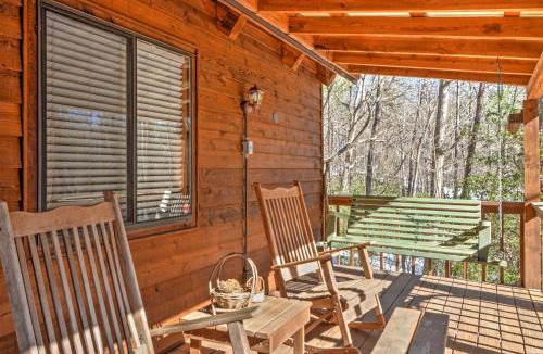Sautee Nacoochee House | Sautee Nacoochee Mtn Paradise w/Spacious Deck!