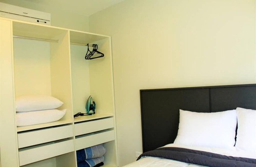 Civic Center Apartment | sb102- Studios do Bosque, Ar Condicionado
