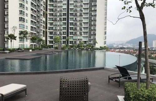 Kampung Batu Uban Apartment | Scandinavian Studio Suite Queensbay Mall Penang