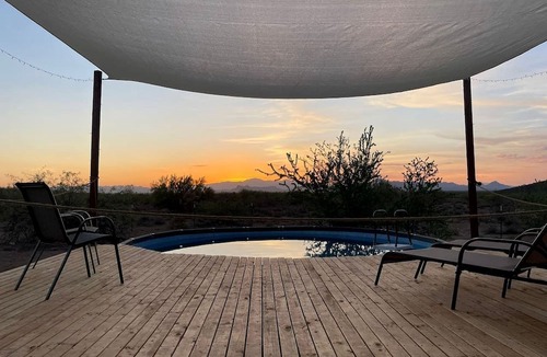 Marana Cottage | Scenic Desert Ranch Casita with Private Terraces near Saguaro National Park – Marana, Arizona