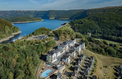 Heimbach Apartment | Scenic Eifel Lakeside Haven