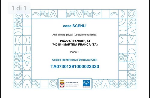 Martina Franca Apartment | SCENU'