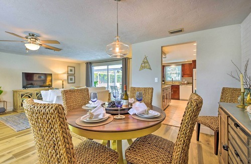 Gulf Gate Estates House | Screened, heated pool - Sarasota extended stay home near Siesta Key Beach