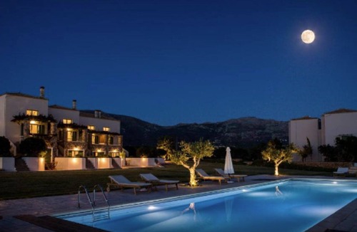 Neapoli Villa | Sea Front Villa Elunara, Divine Sea Views, Private furnished Terrace, Shared.