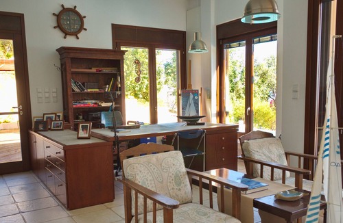 Dryopi Villa | Sea, pool, tennis, kayaks, sailing, relaxing, places of historic interest.