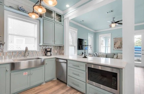 Emerald Waters Village House | Seafoam: Private beach/Golf cart